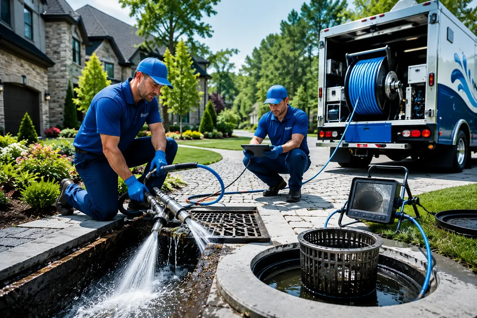Local outdoor drain cleaning professionals in Aubrey, AR