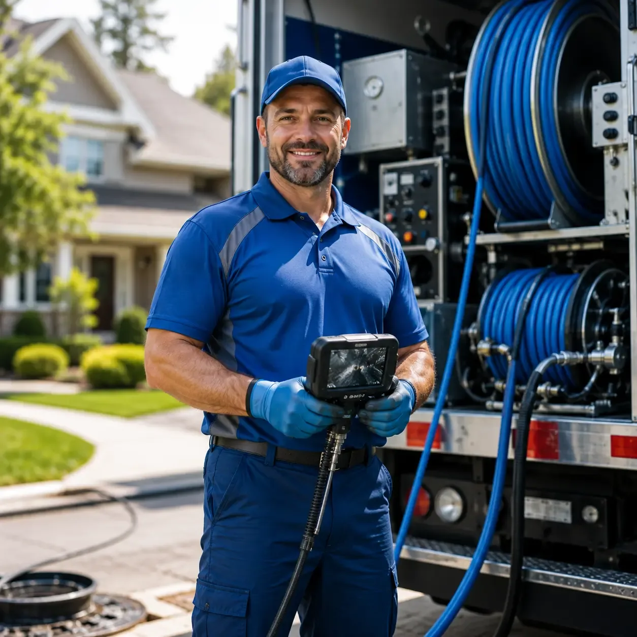 Local outdoor drain cleaning specialists in Aubrey, AR